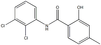 N-(2,3-dichlorophenyl)-2-hydroxy-4-methylbenzamide Structure