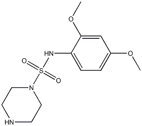 N-(2,4-dimethoxyphenyl)piperazine-1-sulfonamide Structure