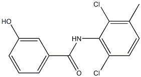 N-(2,6-dichloro-3-methylphenyl)-3-hydroxybenzamide Structure