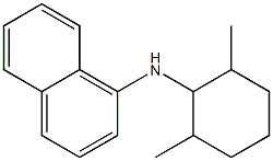 N-(2,6-dimethylcyclohexyl)naphthalen-1-amine 구조식 이미지