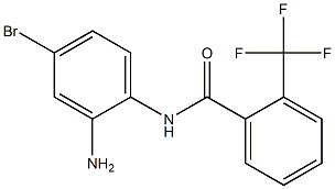 N-(2-amino-4-bromophenyl)-2-(trifluoromethyl)benzamide Structure