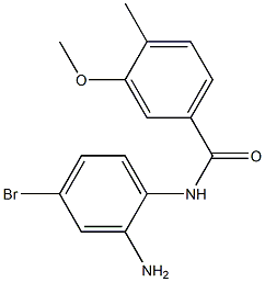 N-(2-amino-4-bromophenyl)-3-methoxy-4-methylbenzamide 구조식 이미지