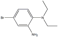 N-(2-amino-4-bromophenyl)-N,N-diethylamine Structure