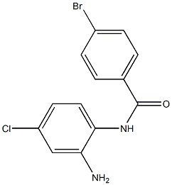 N-(2-amino-4-chlorophenyl)-4-bromobenzamide Structure