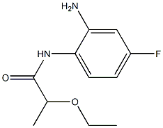 N-(2-amino-4-fluorophenyl)-2-ethoxypropanamide Structure