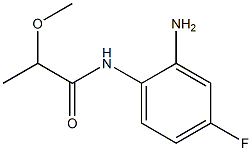 N-(2-amino-4-fluorophenyl)-2-methoxypropanamide Structure