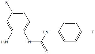 N-(2-amino-4-fluorophenyl)-N'-(4-fluorophenyl)urea Structure