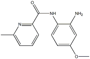 N-(2-amino-4-methoxyphenyl)-6-methylpyridine-2-carboxamide Structure