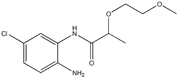 N-(2-amino-5-chlorophenyl)-2-(2-methoxyethoxy)propanamide 구조식 이미지