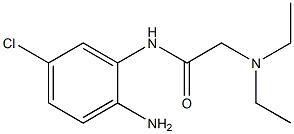 N-(2-amino-5-chlorophenyl)-2-(diethylamino)acetamide 구조식 이미지