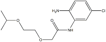 N-(2-amino-5-chlorophenyl)-2-[2-(propan-2-yloxy)ethoxy]acetamide Structure