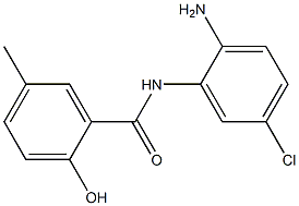 N-(2-amino-5-chlorophenyl)-2-hydroxy-5-methylbenzamide Structure