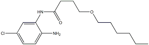 N-(2-amino-5-chlorophenyl)-4-(hexyloxy)butanamide 구조식 이미지