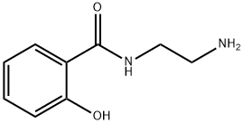 N-(2-aminoethyl)-2-hydroxybenzamide 구조식 이미지