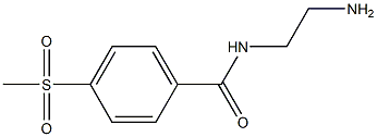 N-(2-aminoethyl)-4-(methylsulfonyl)benzamide Structure