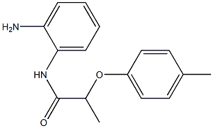 N-(2-aminophenyl)-2-(4-methylphenoxy)propanamide 구조식 이미지