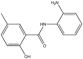 N-(2-aminophenyl)-2-hydroxy-5-methylbenzamide 구조식 이미지