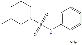 N-(2-aminophenyl)-3-methylpiperidine-1-sulfonamide Structure