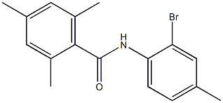 N-(2-bromo-4-methylphenyl)-2,4,6-trimethylbenzamide Structure