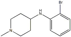 N-(2-bromophenyl)-1-methylpiperidin-4-amine 구조식 이미지