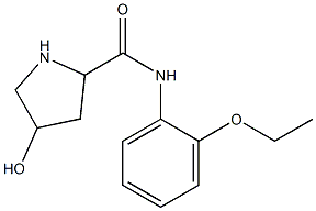 N-(2-ethoxyphenyl)-4-hydroxypyrrolidine-2-carboxamide Structure