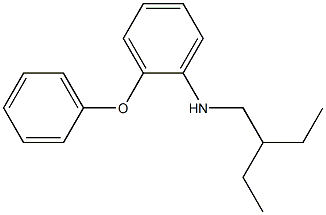 N-(2-ethylbutyl)-2-phenoxyaniline Structure