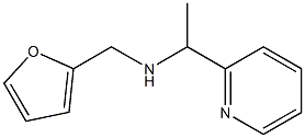 N-(2-furylmethyl)-N-(1-pyridin-2-ylethyl)amine Structure