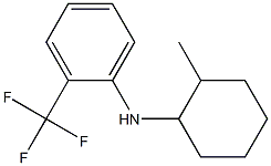 N-(2-methylcyclohexyl)-2-(trifluoromethyl)aniline 구조식 이미지