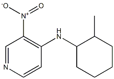 N-(2-methylcyclohexyl)-3-nitropyridin-4-amine 구조식 이미지