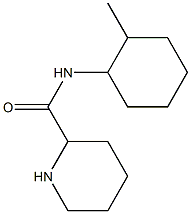 N-(2-methylcyclohexyl)piperidine-2-carboxamide Structure