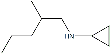 N-(2-methylpentyl)cyclopropanamine Structure