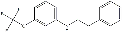 N-(2-phenylethyl)-3-(trifluoromethoxy)aniline Structure