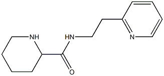 N-(2-pyridin-2-ylethyl)piperidine-2-carboxamide Structure