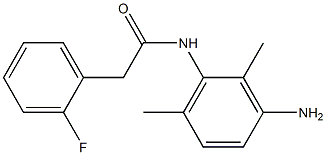 N-(3-amino-2,6-dimethylphenyl)-2-(2-fluorophenyl)acetamide Structure