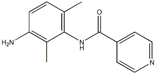 N-(3-amino-2,6-dimethylphenyl)isonicotinamide Structure