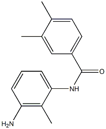 N-(3-amino-2-methylphenyl)-3,4-dimethylbenzamide Structure