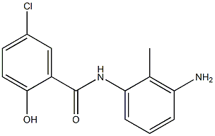 N-(3-amino-2-methylphenyl)-5-chloro-2-hydroxybenzamide Structure