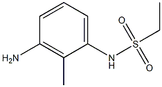 N-(3-amino-2-methylphenyl)ethanesulfonamide 구조식 이미지