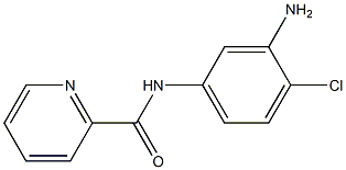 N-(3-amino-4-chlorophenyl)pyridine-2-carboxamide 구조식 이미지