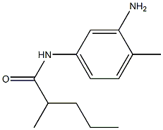 N-(3-amino-4-methylphenyl)-2-methylpentanamide Structure