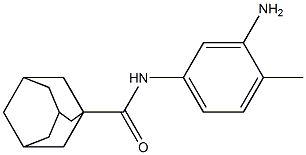 N-(3-amino-4-methylphenyl)adamantane-1-carboxamide 구조식 이미지