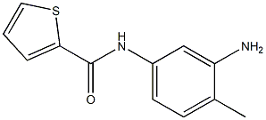 N-(3-amino-4-methylphenyl)thiophene-2-carboxamide 구조식 이미지