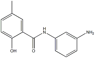 N-(3-aminophenyl)-2-hydroxy-5-methylbenzamide Structure