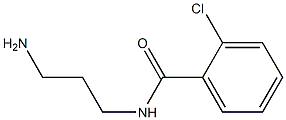 N-(3-aminopropyl)-2-chlorobenzamide 구조식 이미지