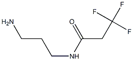 N-(3-aminopropyl)-3,3,3-trifluoropropanamide 구조식 이미지