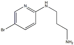 N-(3-aminopropyl)-N-(5-bromopyridin-2-yl)amine 구조식 이미지