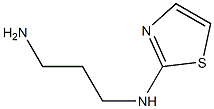 N-(3-aminopropyl)-N-1,3-thiazol-2-ylamine Structure