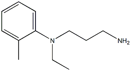 N-(3-aminopropyl)-N-ethyl-2-methylaniline 구조식 이미지