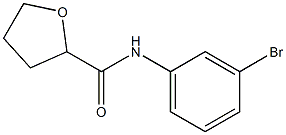 N-(3-bromophenyl)tetrahydrofuran-2-carboxamide Structure