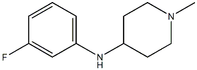 N-(3-fluorophenyl)-1-methylpiperidin-4-amine Structure